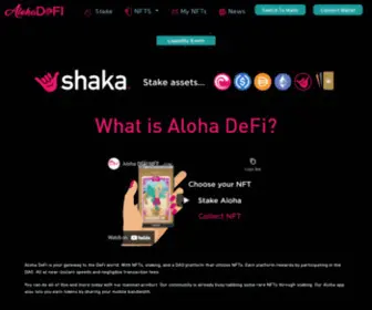 Alohaloyaltytoken.com(Aloha Loyalty Tokens) Screenshot