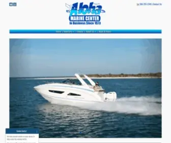 Alohamarine.com(Aloha Marine Center) Screenshot