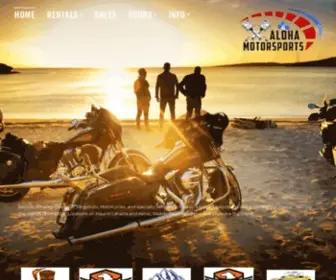 Alohamotorsports.com(Aloha Motorsports) Screenshot