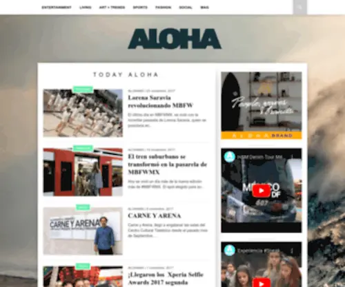 Alohamx.com(México) Screenshot