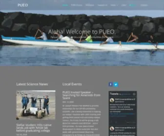 Alohapueo.org(Perpetuating Unique Educational Opportunities) Screenshot