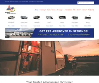 Aloharv.com(Aloha RV Albuquerque) Screenshot