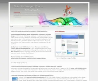 Alohatechsupport.net(Hawaii Web Site Design Maui Web Design Maui Hawaii Website Designer) Screenshot