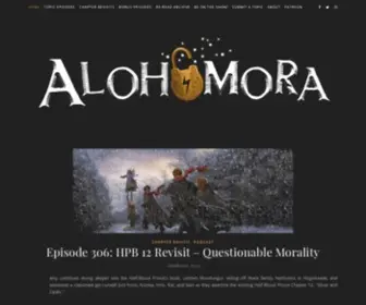 Alohomorapodcast.com(Open the Dumbledore) Screenshot