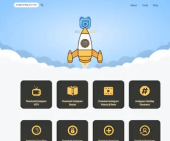 Aloinsta.net(Instagram Magazine and Tools ( Video Downloader )) Screenshot