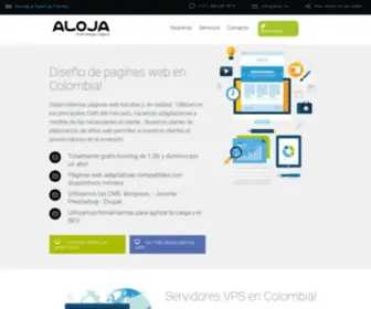 Aloja.co(Agencia de Estrategia Digital) Screenshot