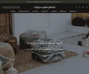 Alojadogatopreto.com(Gato Preto) Screenshot
