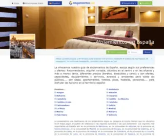 Alojamientos.net(Alojamientos en España) Screenshot