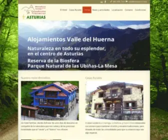 Alojamientosvalledelhuerna.com(Alojamientos rurales Valle del Huerna) Screenshot