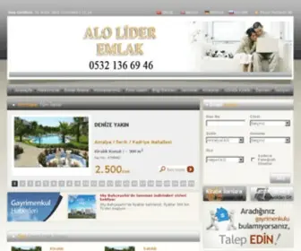 Alolider.com(Компания «ALOLIDER») Screenshot