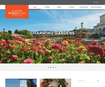 Alongthewineroad.com(Along the Wine Road) Screenshot