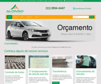 Alonsodespachante.com.br(Alonso Despachantes) Screenshot