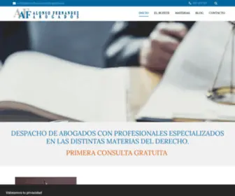 Alonsofernandezabogados.es(Abogados en Córdoba con Alonso Fernández) Screenshot