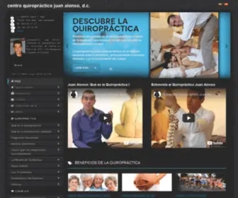 Alonsoquiropractica.com(San Sebastián) Screenshot