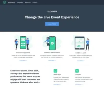 Aloompa.com(Change the Live Event Experience) Screenshot