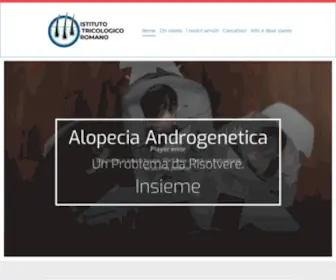 Alopeciaandrogenetica.it Screenshot