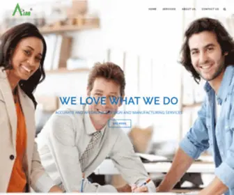 Alorcorp.com(Design & Manufacturing Services) Screenshot