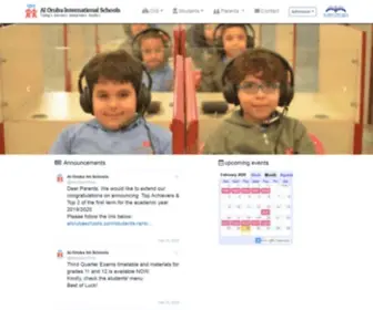 Alorubaschools.com(Al Oruba School official) Screenshot