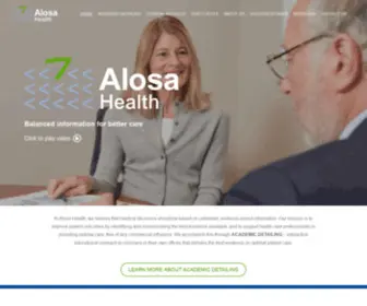 Alosahealth.org(Alosahealth) Screenshot