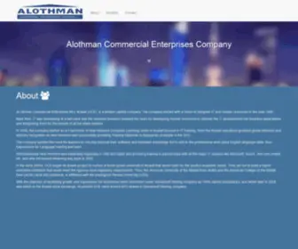 Alothmanenterprises.com(Alothman Commercial Enterprises Company) Screenshot