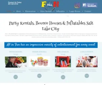 Alotoffunstuff.com(Bounce House Rentals) Screenshot