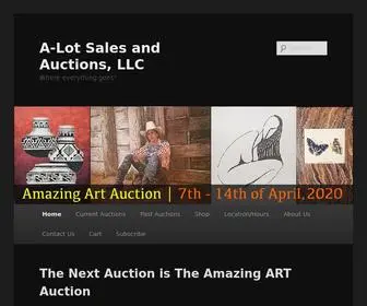 Alotsalesandauctions.com(HOME) Screenshot