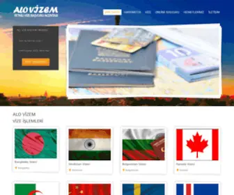 Alovizem.com(Vfs Global) Screenshot