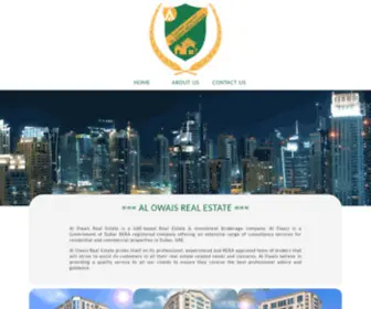 Alowaisre.com(Al Owais Real Estate) Screenshot