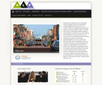 ALP-Deved.org(ALP is an innovative approach that accelerates basic writing students through their developmental writing course and ENG 101) Screenshot