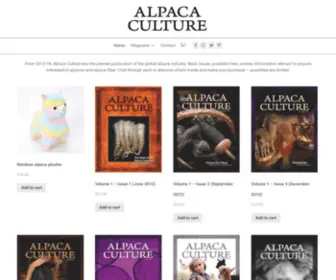 Alpacaculture.com(Alpacaculture) Screenshot