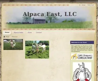 Alpacaeast.com(Alpaca East) Screenshot