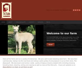 Alpacafarm.ca(Tnc farms) Screenshot