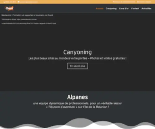Alpanes.com(Ile de la Réunion) Screenshot