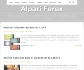 Alpari-Forex.mx(Negociación) Screenshot