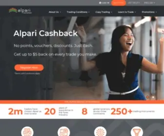 Alpari.co.in(Alpari International) Screenshot