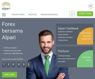 Alpariforex.org(Find the closest website) Screenshot