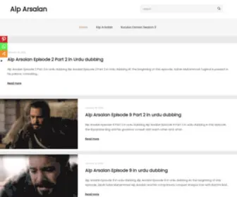 Alparsalan.com(My WordPress Blog) Screenshot