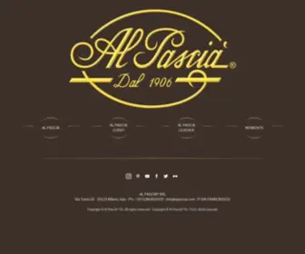 Alpascia.com(Milan online selling) Screenshot