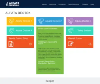 Alpatadestek.com(ALPATA DESTEK) Screenshot