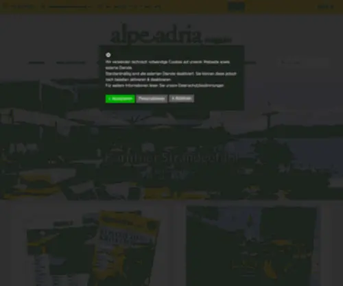 Alpe-Adria-Magazin.at(Alpe Adria Magazin) Screenshot