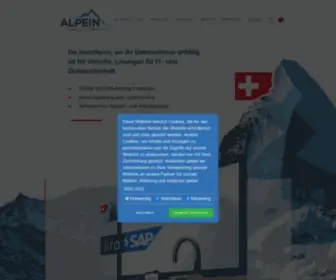 Alpeinsoft.ch(ALPEIN Software) Screenshot