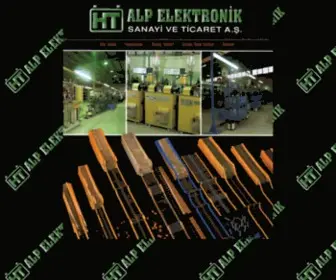 Alpelektronik.com.tr(ALP ELEKTRONIK ALP ELEKTRONIK) Screenshot