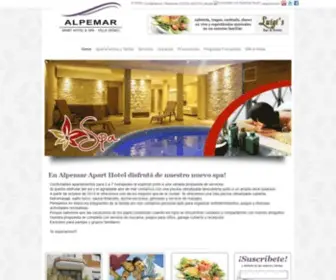 Alpemarapart.com.ar(Apart en Villa Gesell a metros del Mar) Screenshot