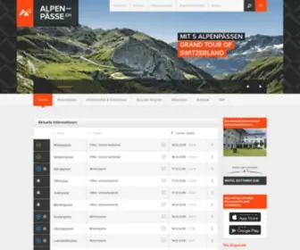 Alpen-Paesse.ch(Alpenp) Screenshot