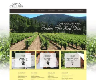 Alpencellars.com(Alpen Cellars winery was established on a family ranch in the spring of 1984 and) Screenshot