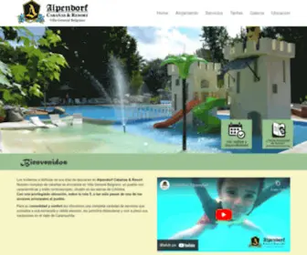 Alpendorf.com.ar(Alpendorf Cabañas & Resort) Screenshot