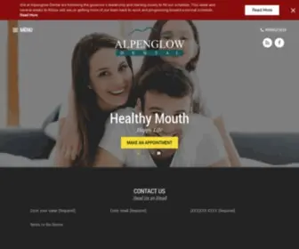 Alpenglowdental.com(Dentist in Whitefish) Screenshot