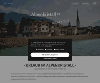 Alpenkristall.at(Appartements Alpenkristall) Screenshot