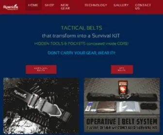 Alpenlore.com(HYBRID Tactical BELTS Loaded w/ Hidden TOOLS) Screenshot