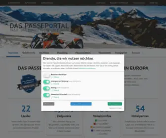 Alpenpaesse.co(Alpenpässe) Screenshot